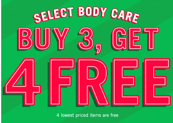 Buy 3 Get 4 Free At Bath And Body Works